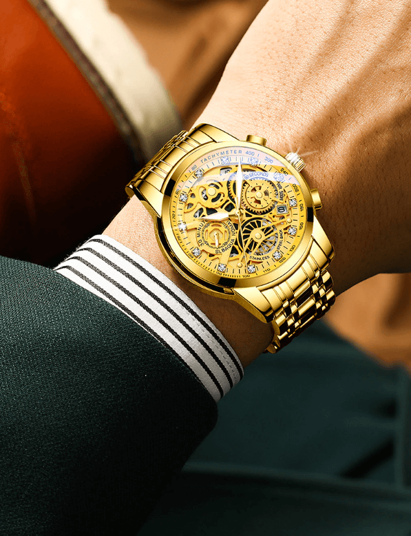 Heren Skeleton Horloge – Eclipse