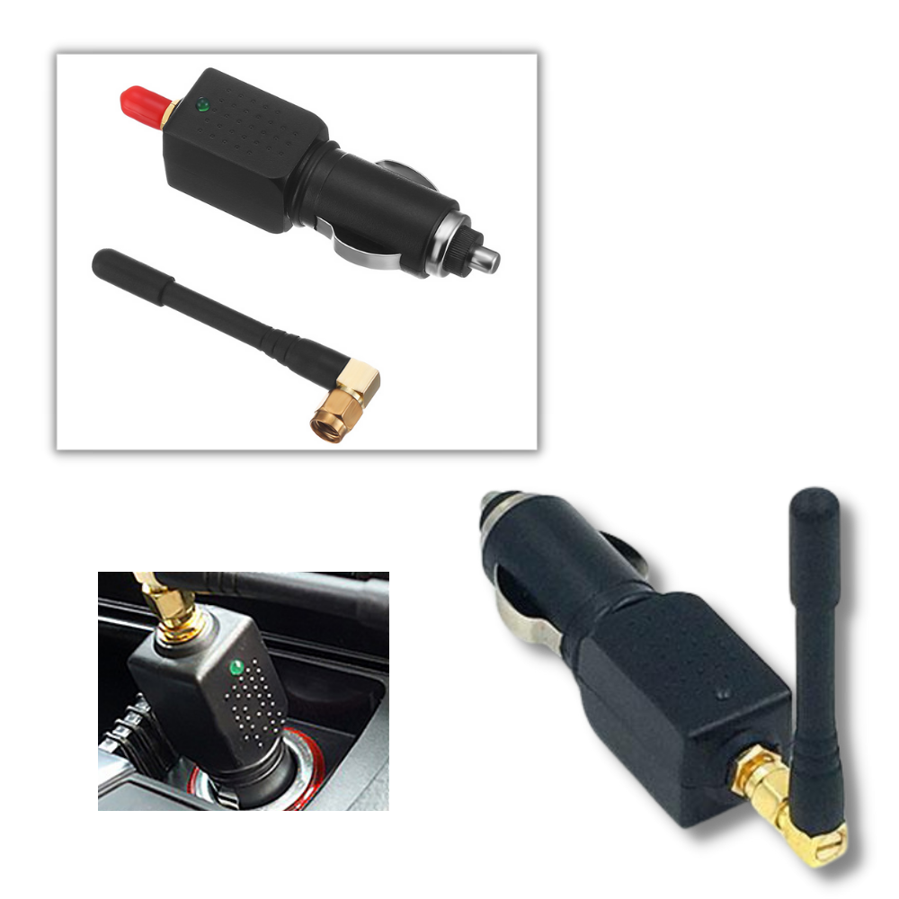 Sigarettenaansteker-adapter voor de auto – Compact en handig opladen