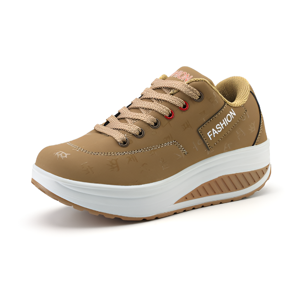 PU-leren plateauschoenen voor dames