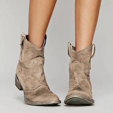 Hanne damescowboylaarzen met blokhak
