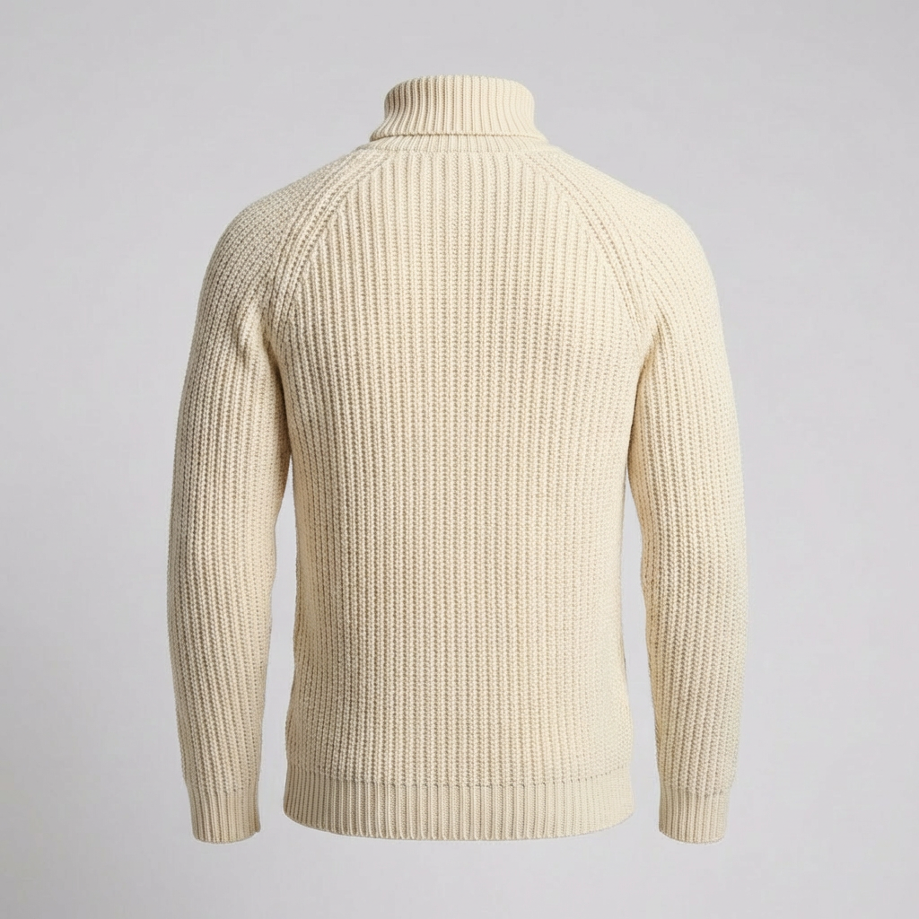 Heren Gebreide Turtleneck Wintertrui