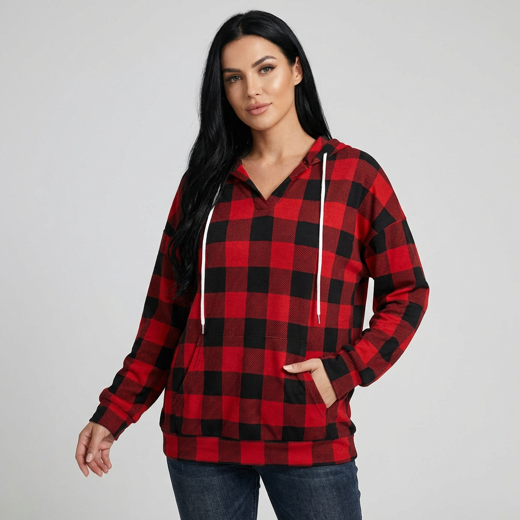 Vrouwen oversized Pullover Sweatshirt