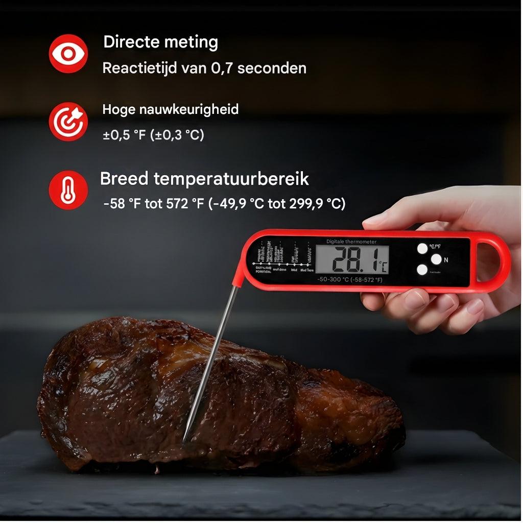 Vleesthermometer met Directe Aflezing