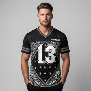 Heren Mesh Graphic Jersey T-Shirt