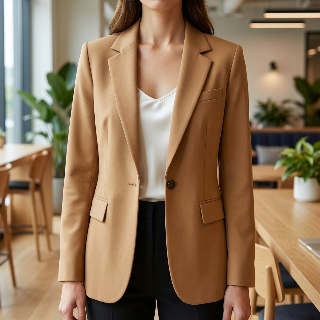 Vrouwen Blazer – Gepolijst Alledaagse Laag