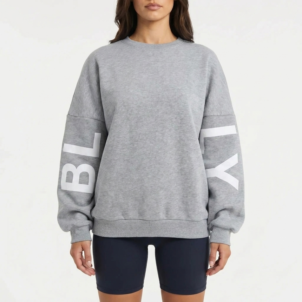 Oversized Crew Neck Sweatshirt