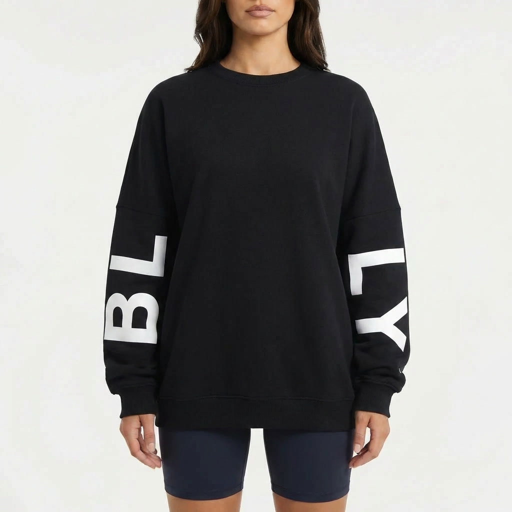 Oversized Crew Neck Sweatshirt
