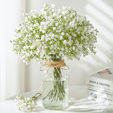 Set van 10–15 Kunstbloemen Gipskruid voor Decoratie & DIY