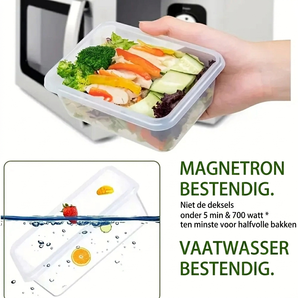 12-delige voedselcontainerset