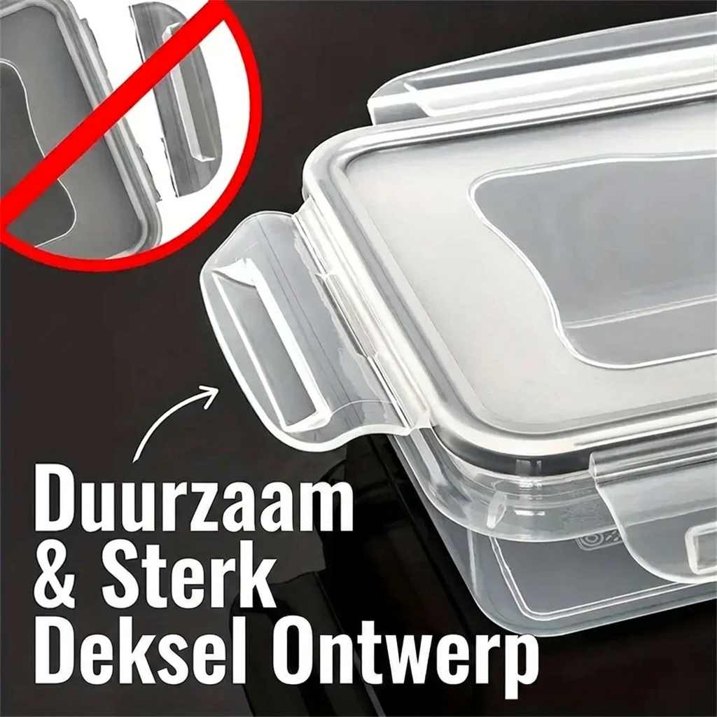 12-delige voedselcontainerset