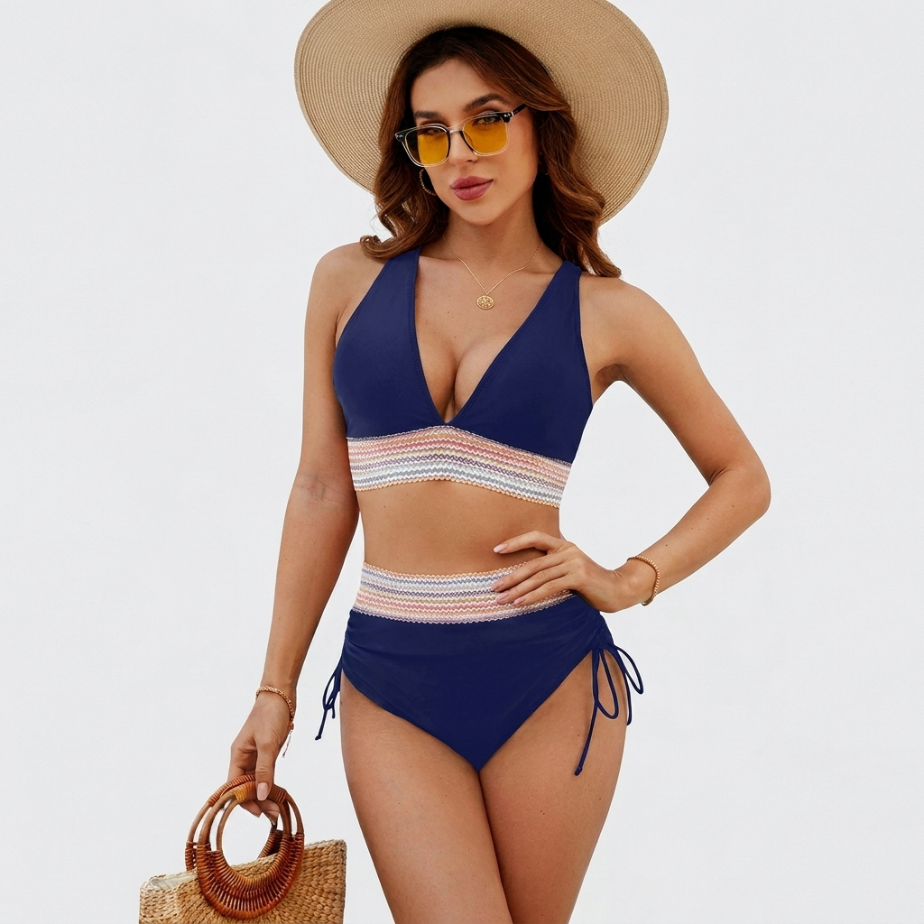 Dames bikiniset met hoge taille