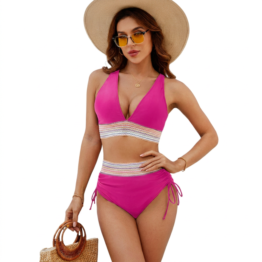 Dames bikiniset met hoge taille