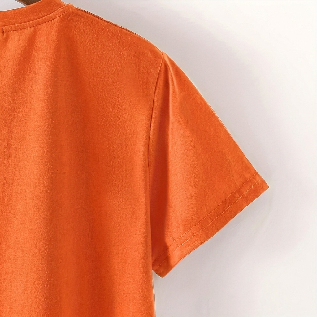 Unisex oranje fan T-shirt