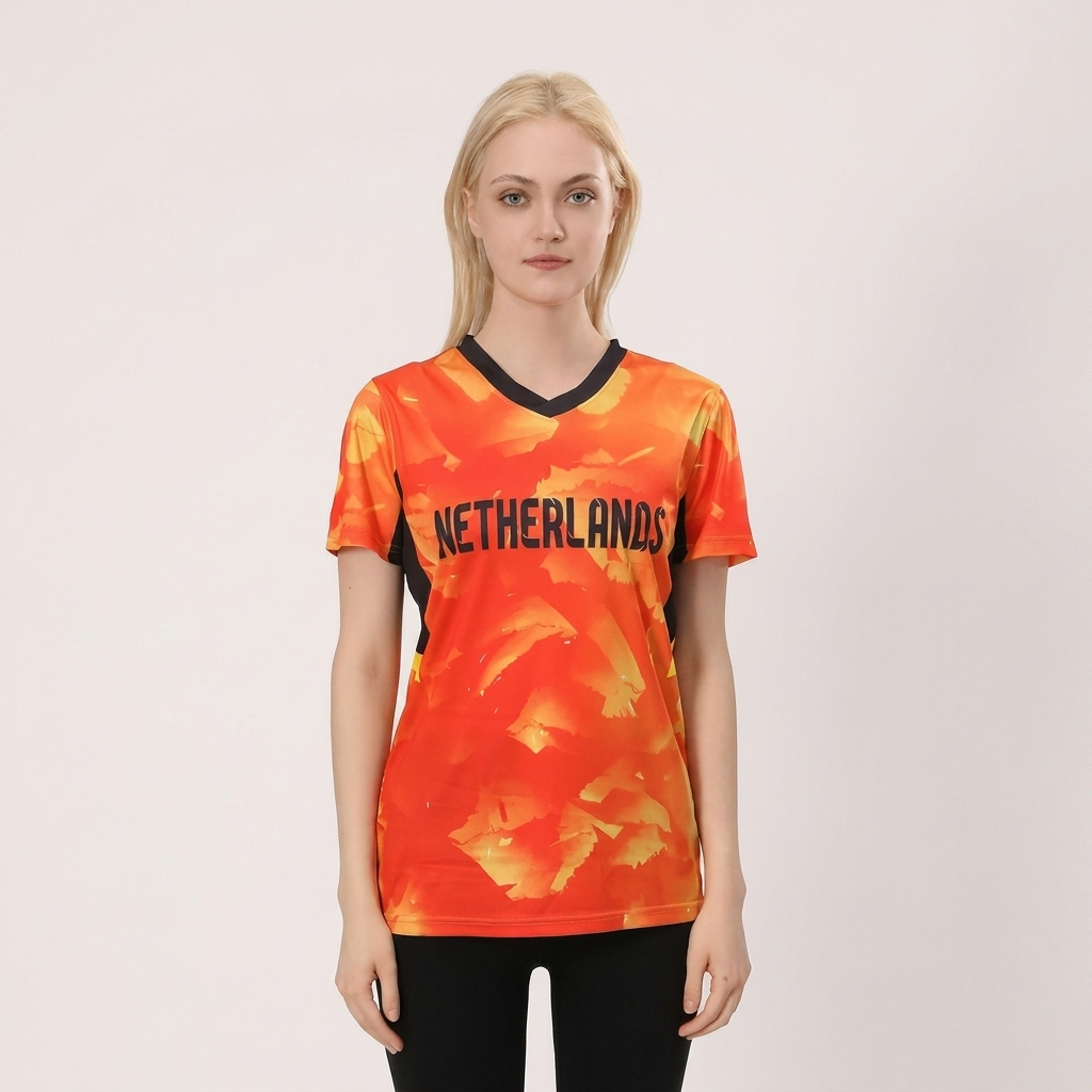Casual dames voetbal T-shirt