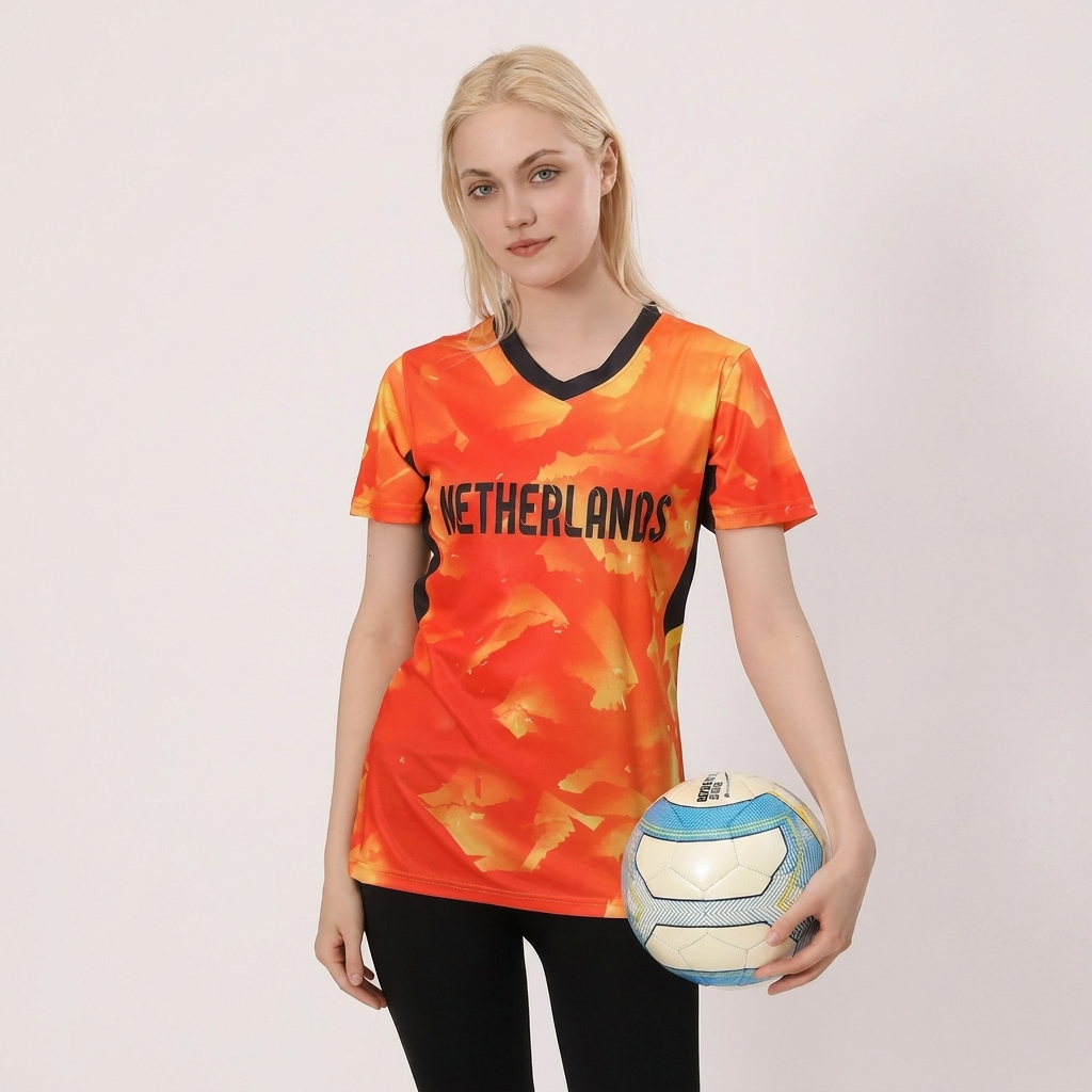 Casual dames voetbal T-shirt
