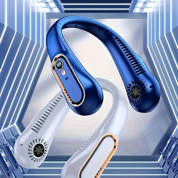 Draagbare USB nekventilator met 360°