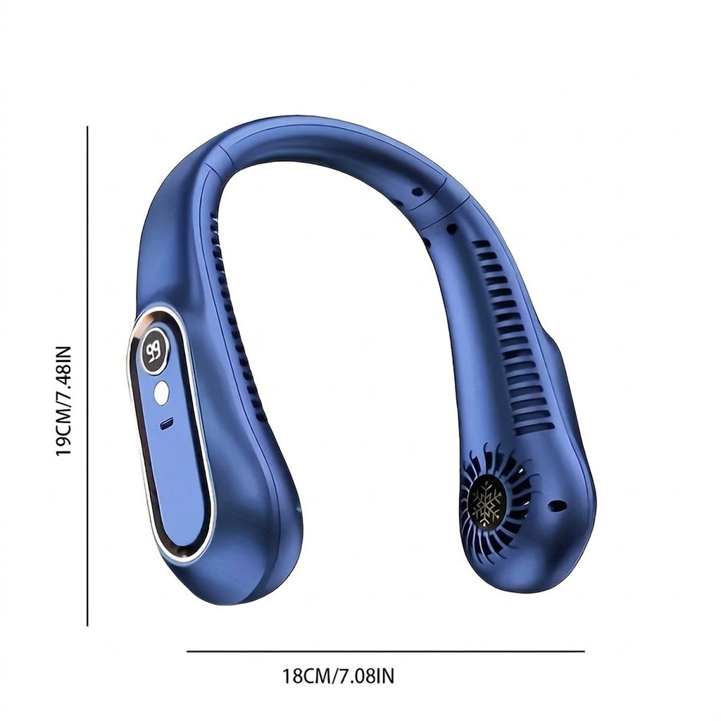 Draagbare USB nekventilator met 360°