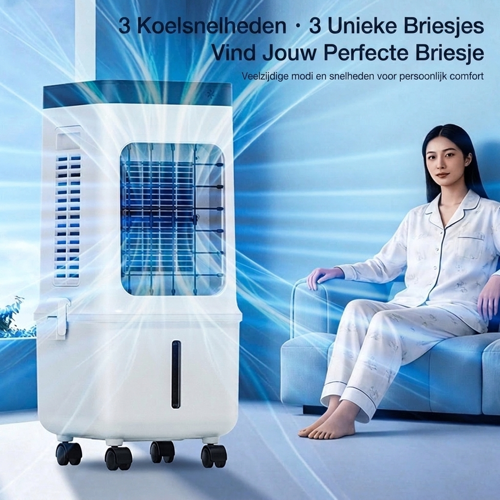 Sterke Mobiele Airco - super stil en verrijdbaar