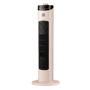 Draagbare verticale ventilator met directe verwarming