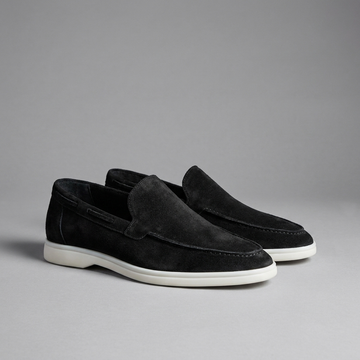 Casual heren loafers met platte zool