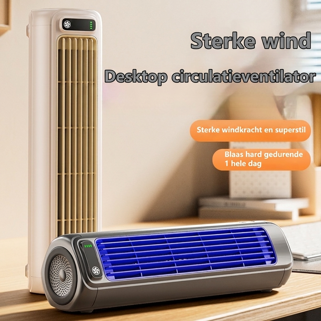 Draagbare mini-USB-ventilator met koelfunctie