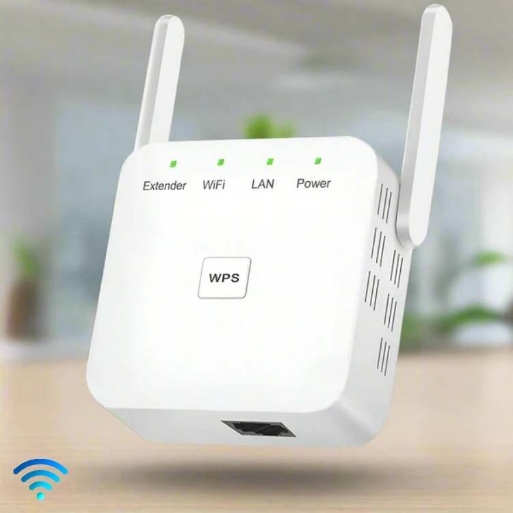 Wifi-versterker voor het stopcontact