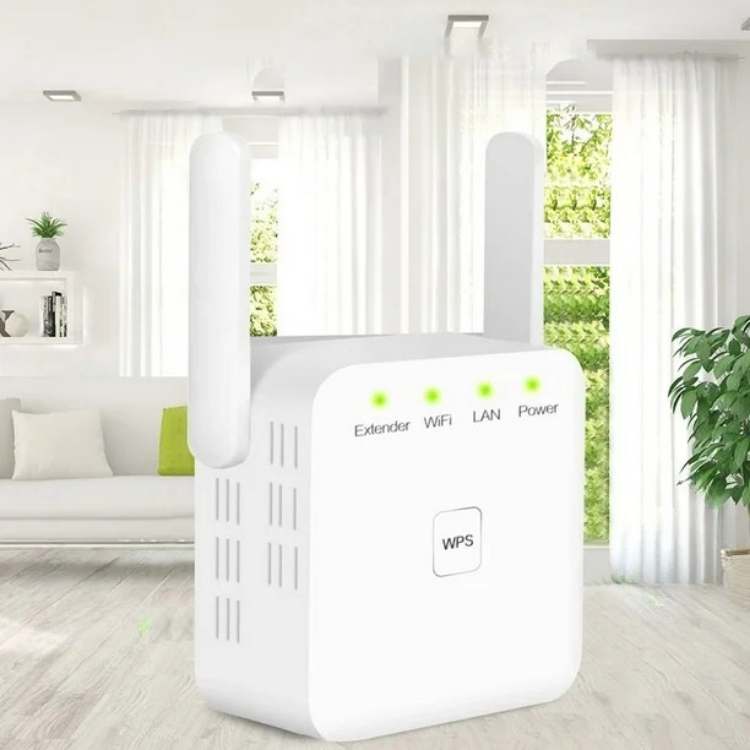Wifi-versterker voor het stopcontact