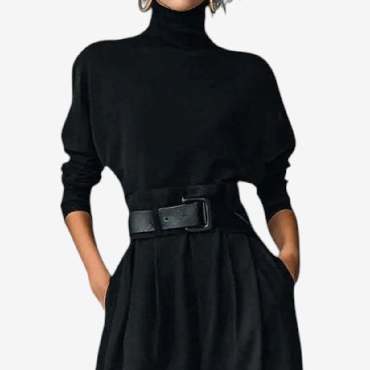 Jumpsuit met wijde pijpen en hoge taille voor dames