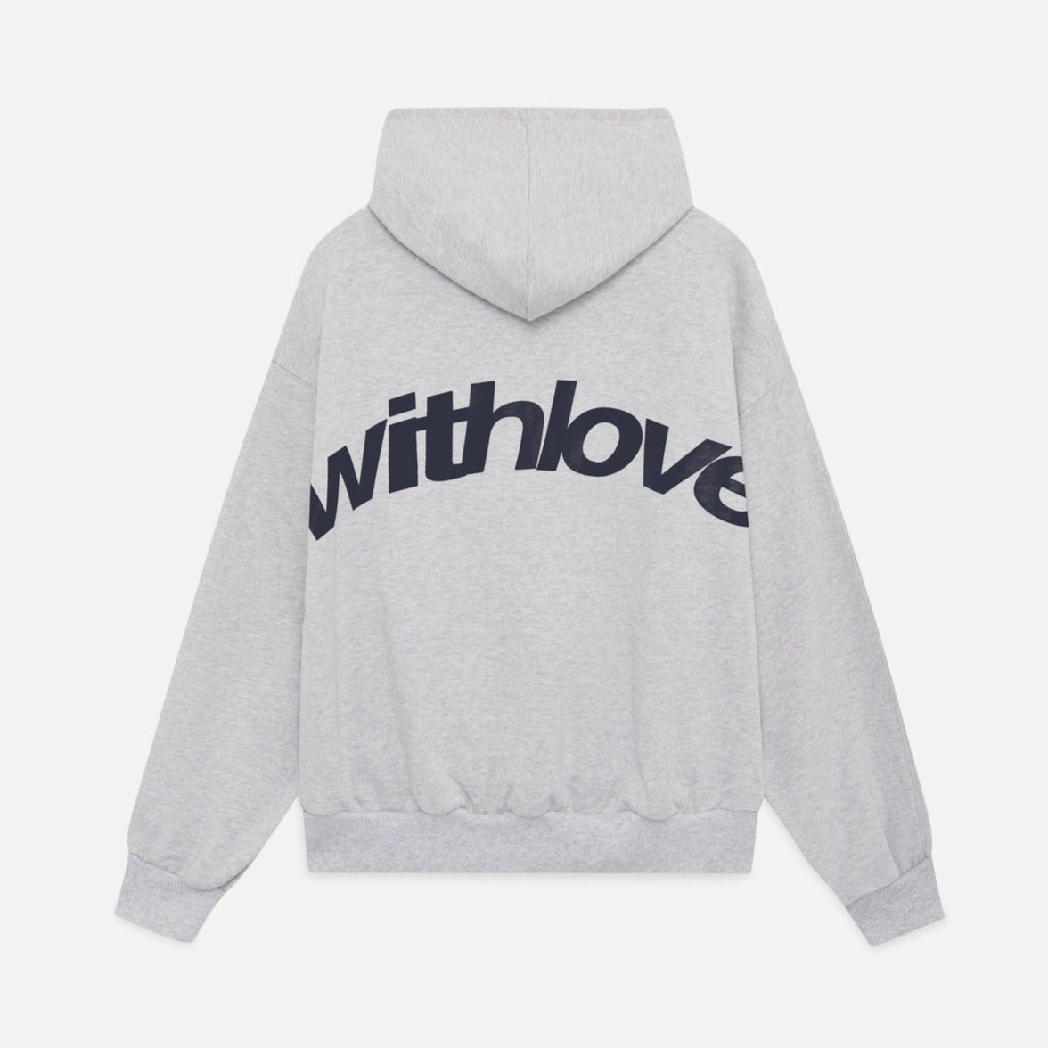 Oversized Hoodie met Gotische Print voor Streetwear Liefhebbers