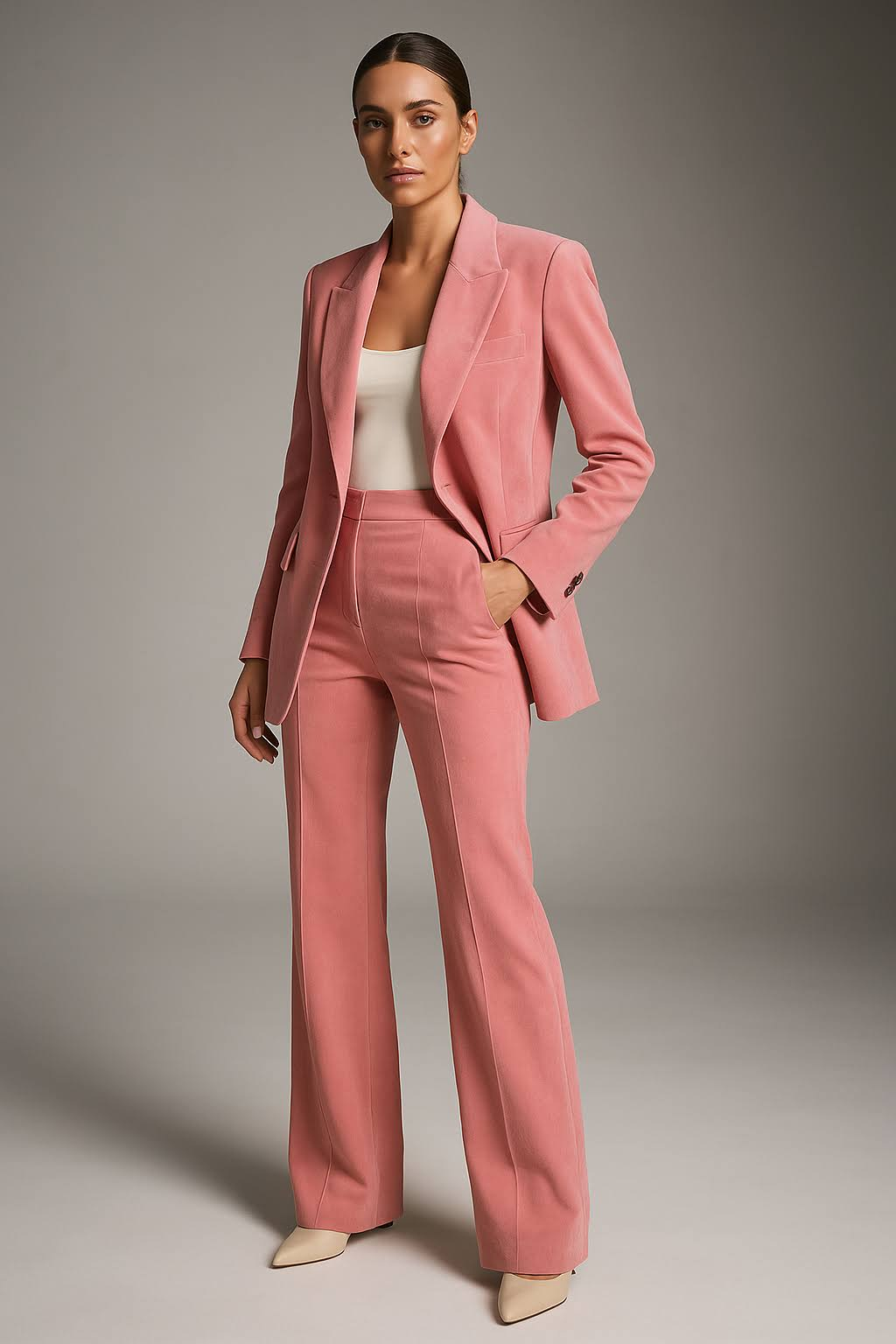 Lea – Tweedelig Blazer & Pantalon Set voor dames