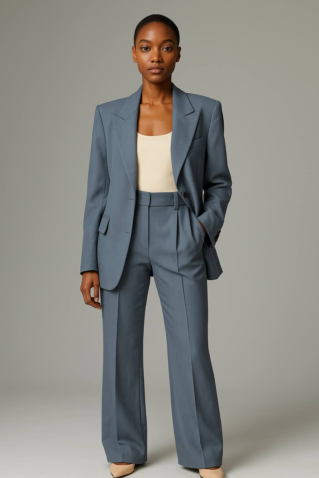 Lea – Tweedelig Blazer & Pantalon Set voor dames