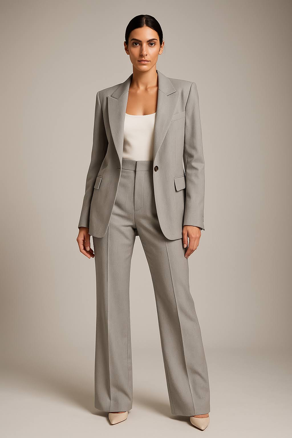 Lea – Tweedelig Blazer & Pantalon Set voor dames