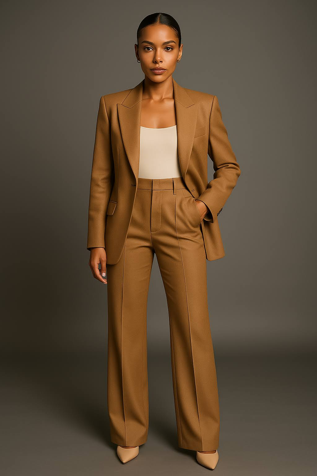 Lea – Tweedelig Blazer & Pantalon Set voor dames
