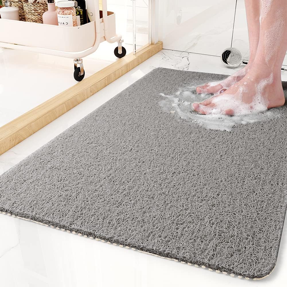 Antislip PVC-badmat met zachte voetmassagestructuur