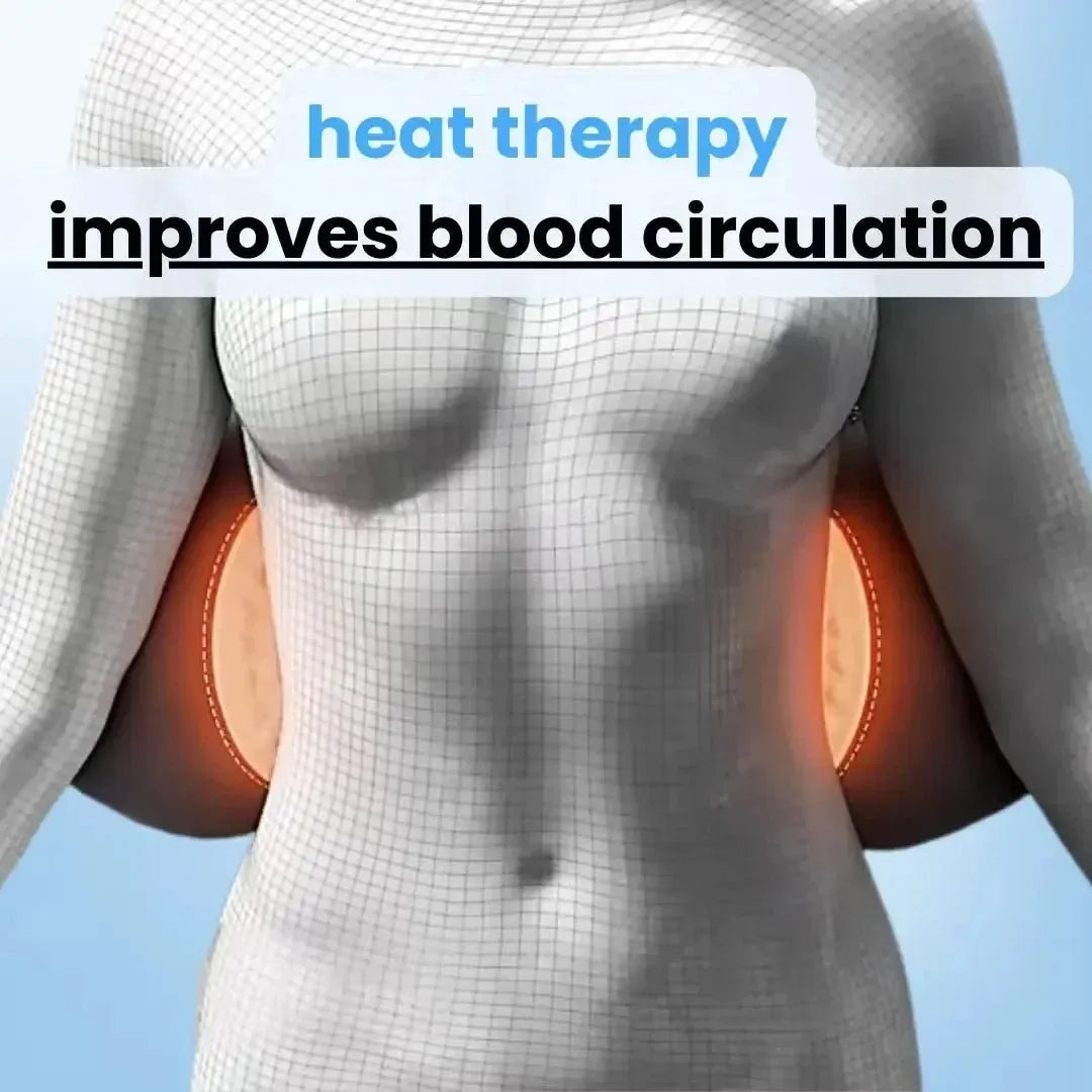 Rugmassageapparaat met Warmte en Trilling, Lendensteun voor Verlichting van Ischias, Onderrugpijn en Houdingscorrectie – 3-in-1 Thuistherapie
