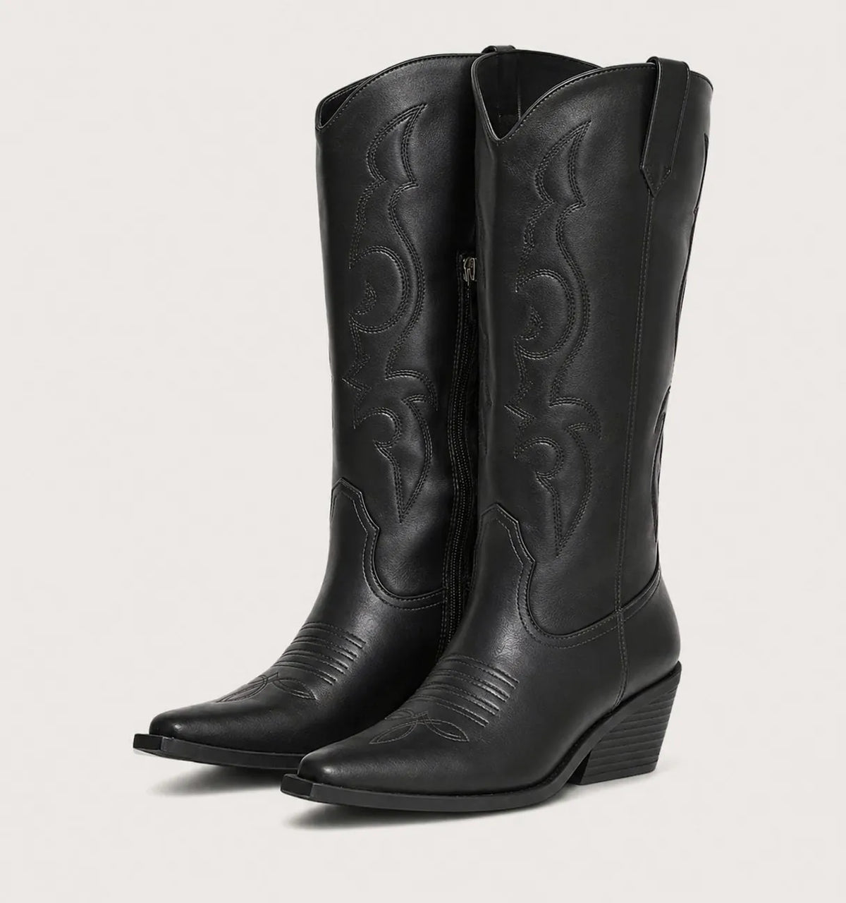 Isabel kuithoge westernlaarzen met spitse neus voor dames