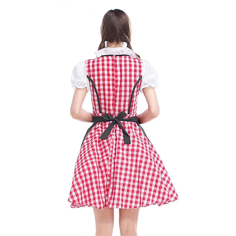 Klassieke dirndljurk-set voor dames voor het Oktoberfest - Traditional Polyester