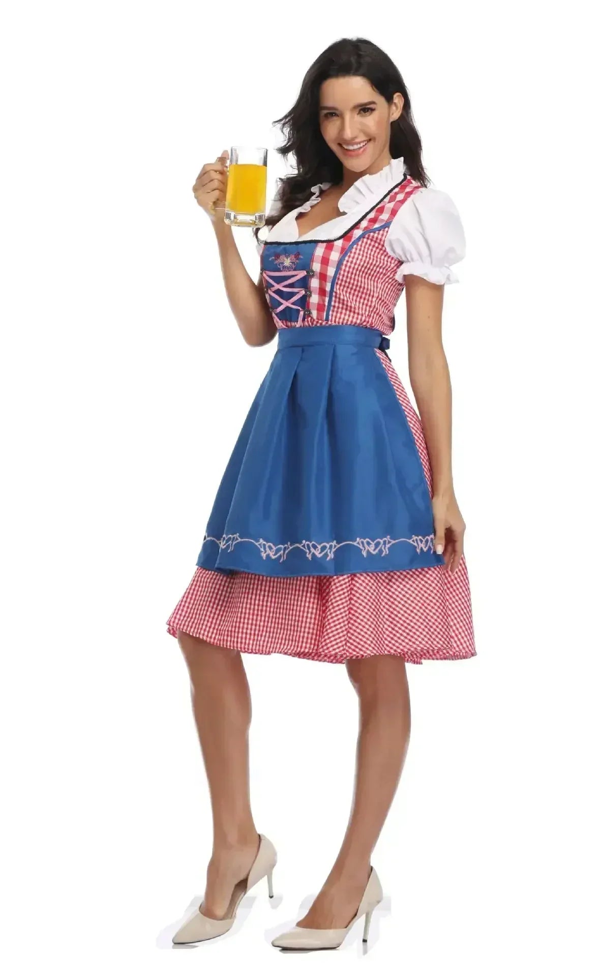 Klassieke dirndljurk-set voor dames voor het Oktoberfest - Traditional Polyester