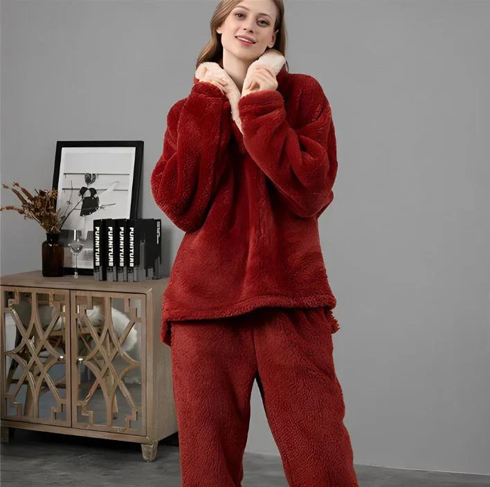 Fluffy Night Fleece - Pyjamaset voor dames