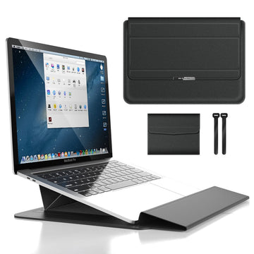 Laptoptas & Laptopstandaard 2-in-1 | Laptophoes & Standaard | Tas-standaard