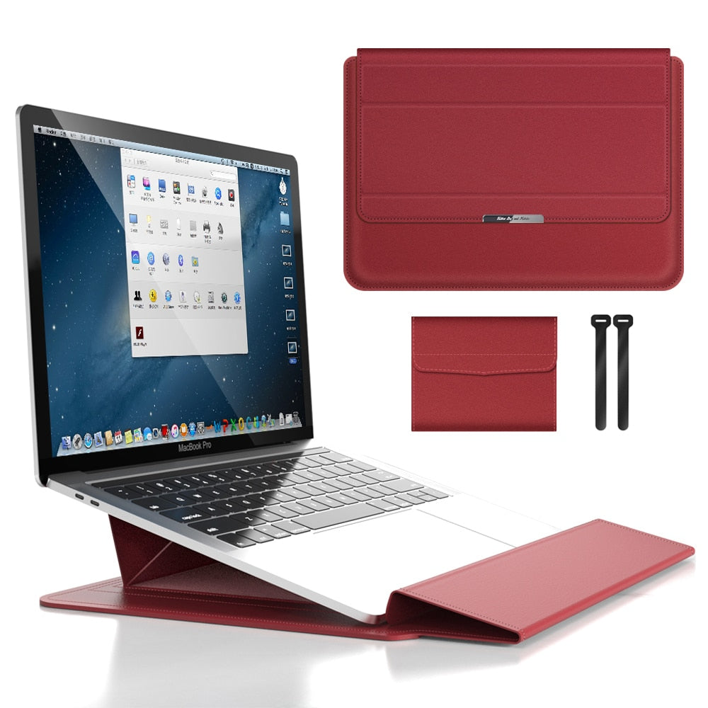 Laptoptas & Laptopstandaard 2-in-1 | Laptophoes & Standaard | Tas-standaard