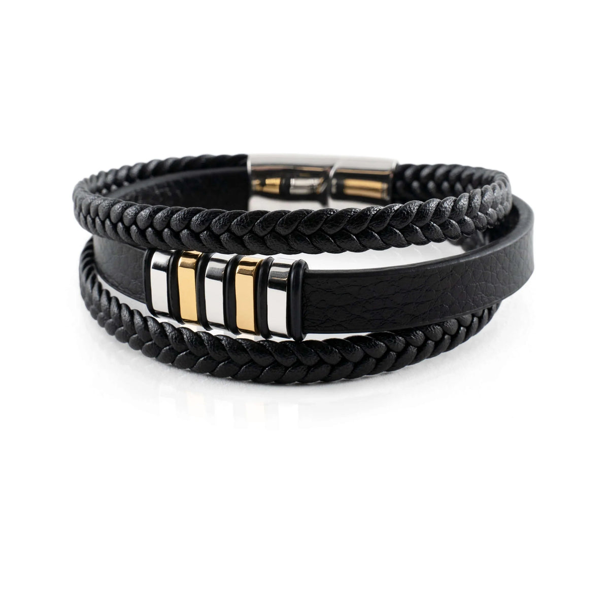 AuraLeather - stijlvolle leren Armbanden Voor Mannen