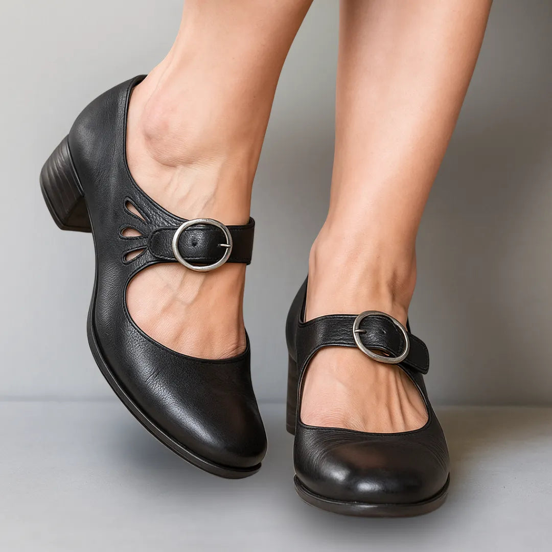 Lorraine Mary Jane-pumps met enkelbandje voor dames