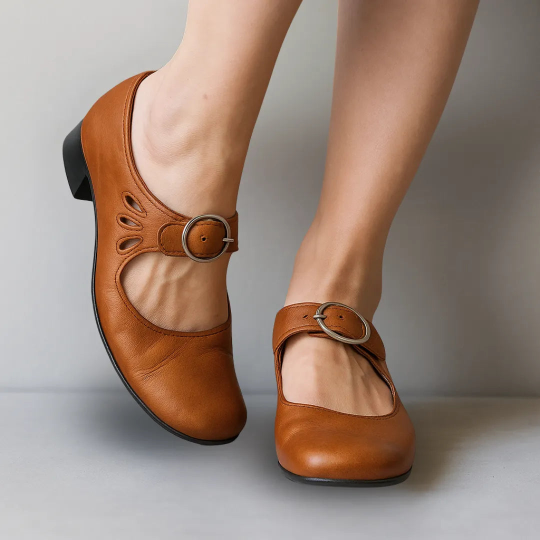 Lorraine Mary Jane-pumps met enkelbandje voor dames