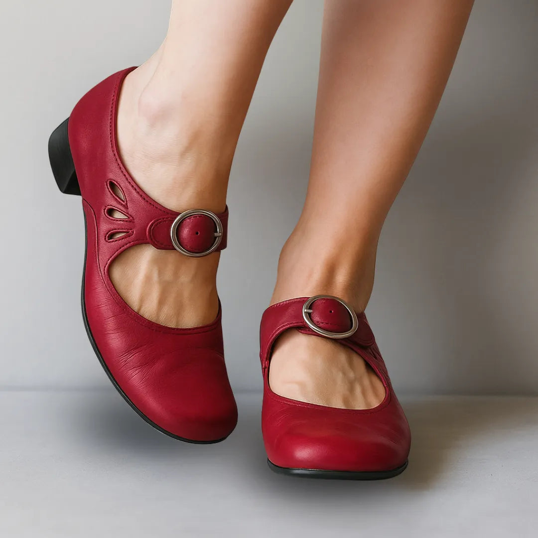 Lorraine Mary Jane-pumps met enkelbandje voor dames