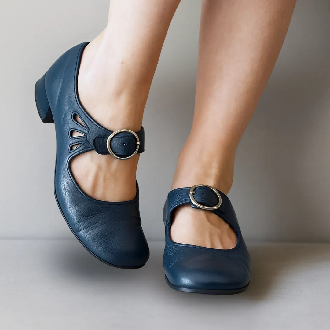 Lorraine Mary Jane-pumps met enkelbandje voor dames