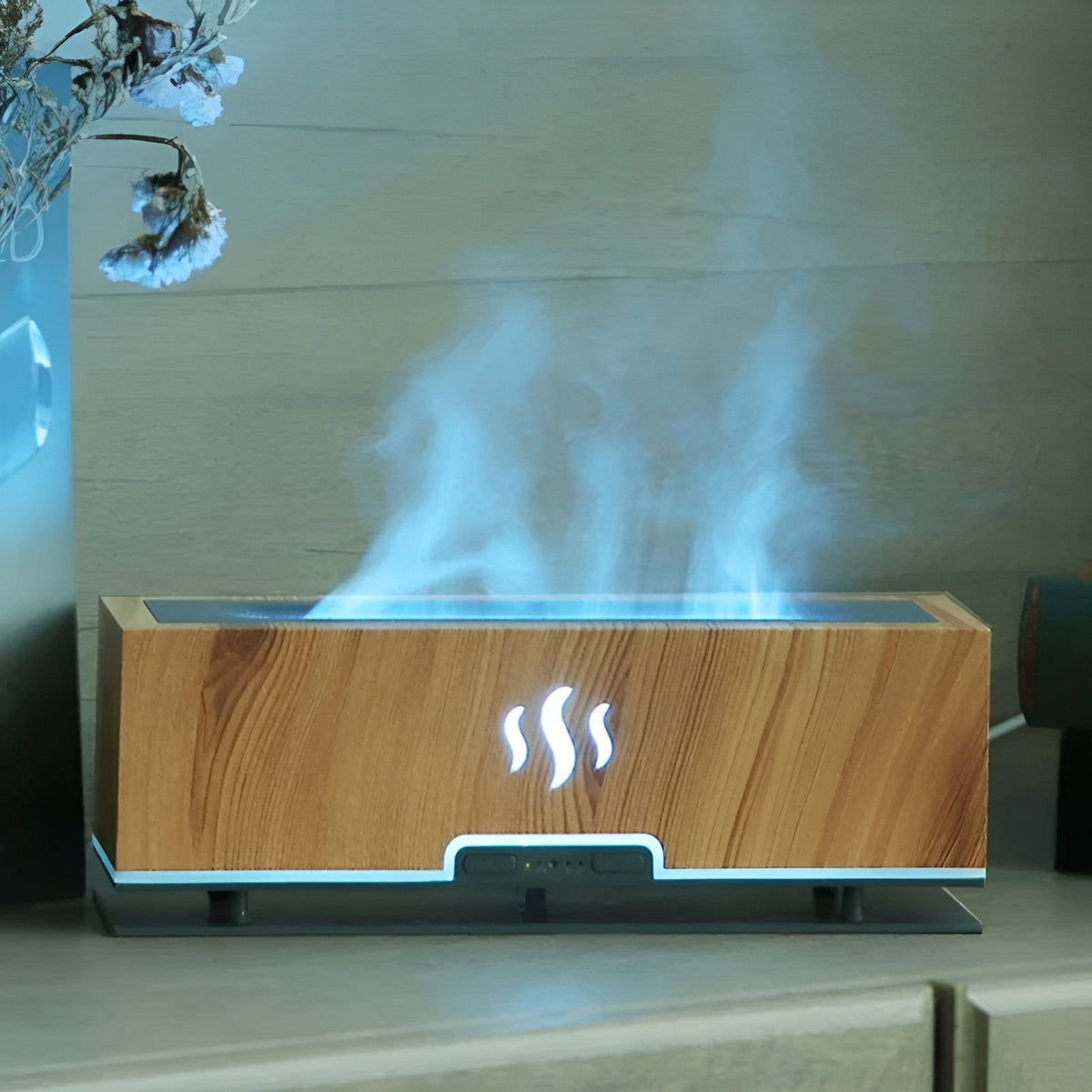 Multifunctionele Aromaluchtbevochtiger – GlowFlame