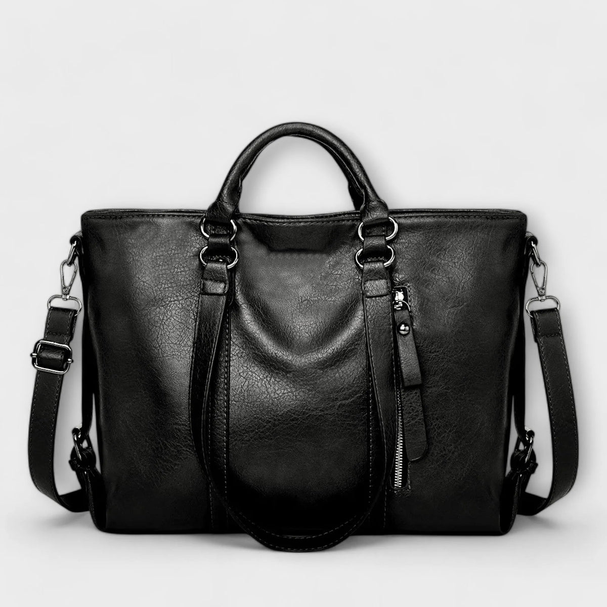 Magnolia grote leren shopper voor dames
