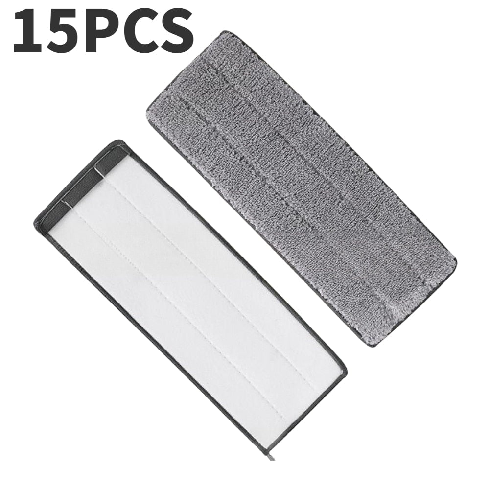 Microvezel vlakke mop pads zelfwringend knijp opvouwbare emmer zelfwringend