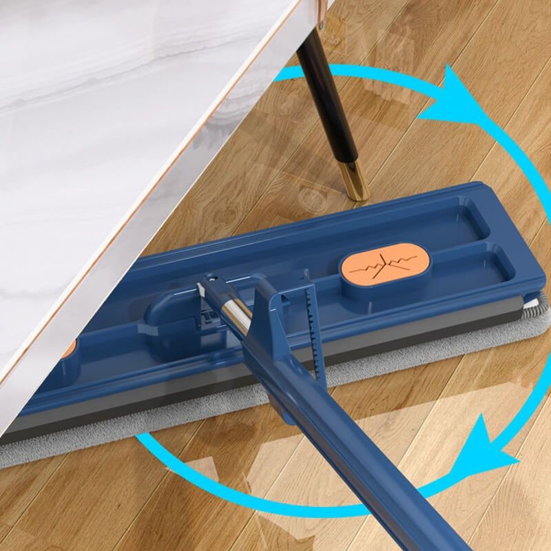 Microvezel vlakke mop pads zelfwringend knijp opvouwbare emmer zelfwringend